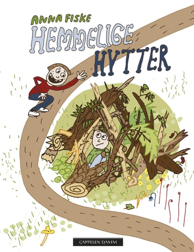 Omslag av "Hemmelige hytter"
