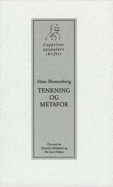Omslag av "Tenkning og metafor"