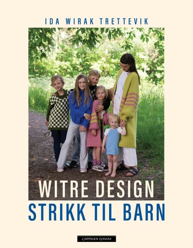 Omslag av "Strikk til barn"
