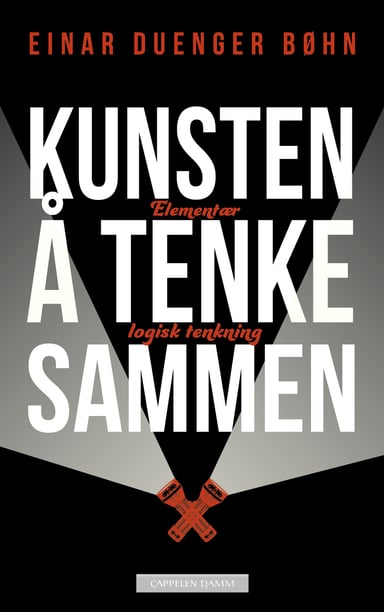 Omslag av "Kunsten å tenke sammen"