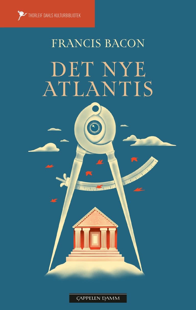 Omslag Det nye Atlantis av Francis Bacon (Innbundet)