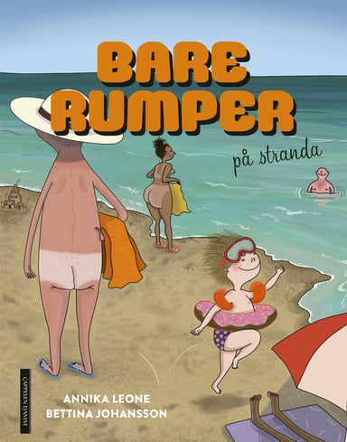 Omslag av "Bare rumper på stranda"