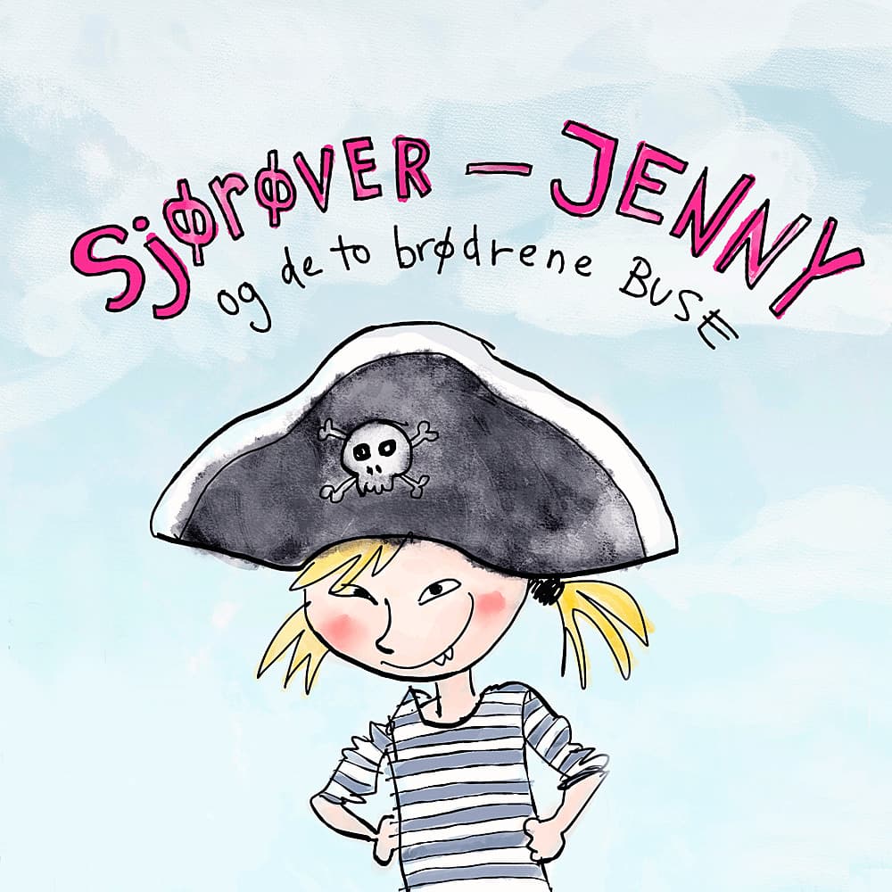 Omslag Sjørøver-Jenny og de to brødrene Buse av Hilde Matre Larsen (Lydbok)