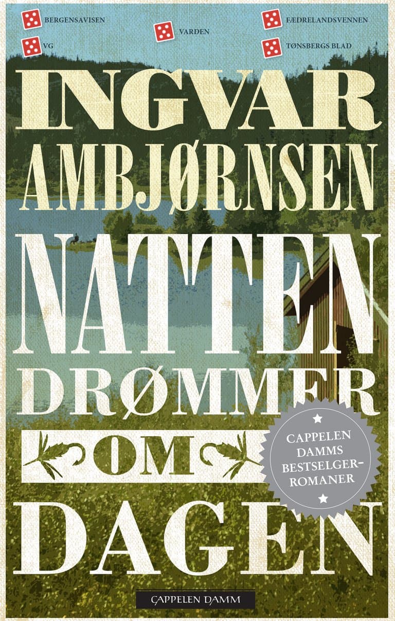 Omslag Natten drømmer om dagen av Ingvar Ambjørnsen (Heftet)