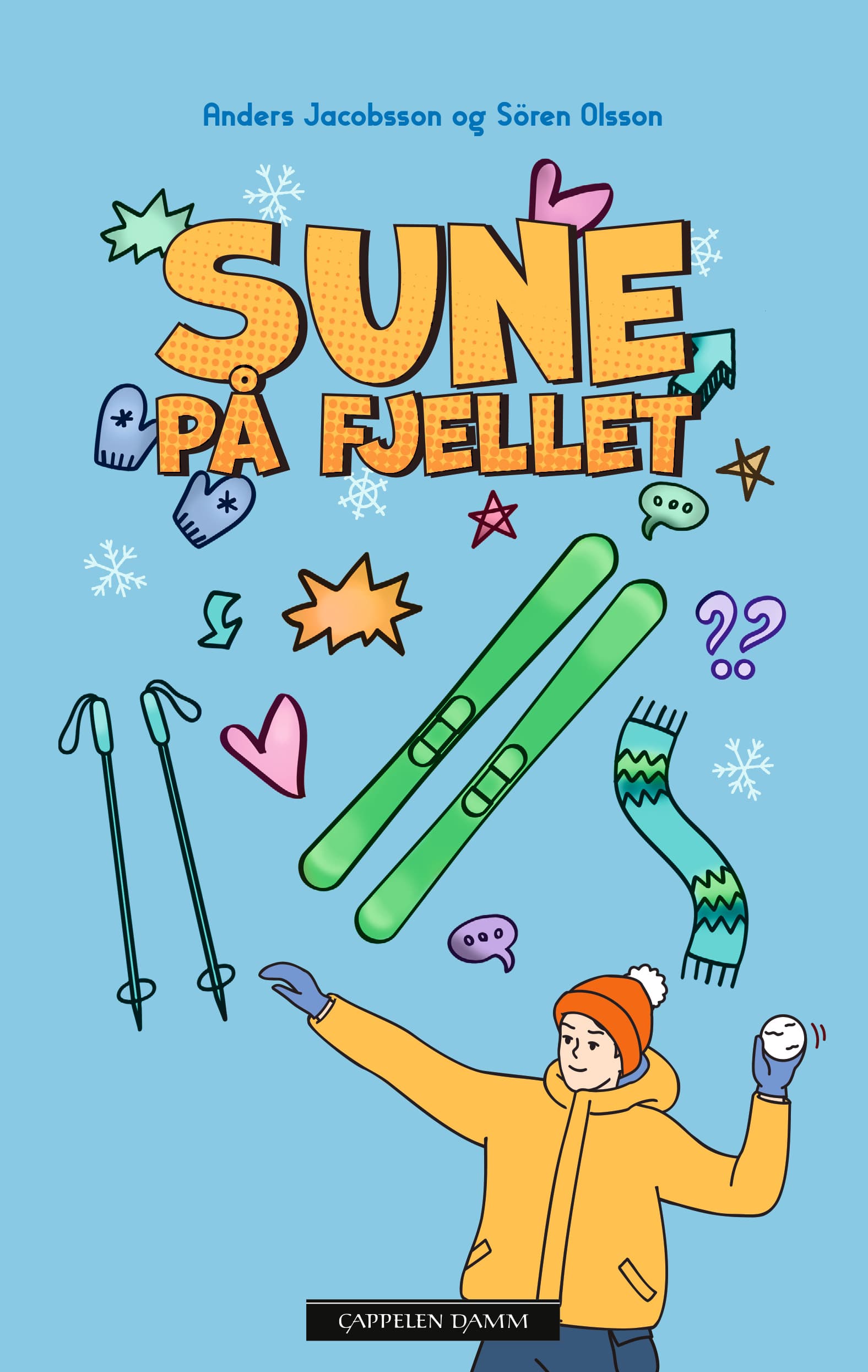 Omslag Sune på fjellet av Anders Jacobsson og Sören Olsson (Ebok)