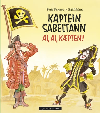 Omslag av "Kaptein Sabeltann - Ai, Ai, kæpten!"