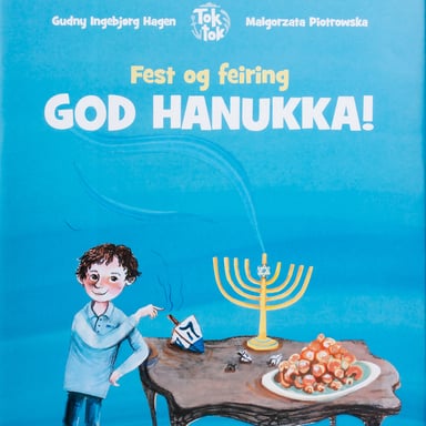 Omslag av "God hanukka!"