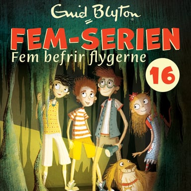 Omslag av "Fem befrir flygerne"