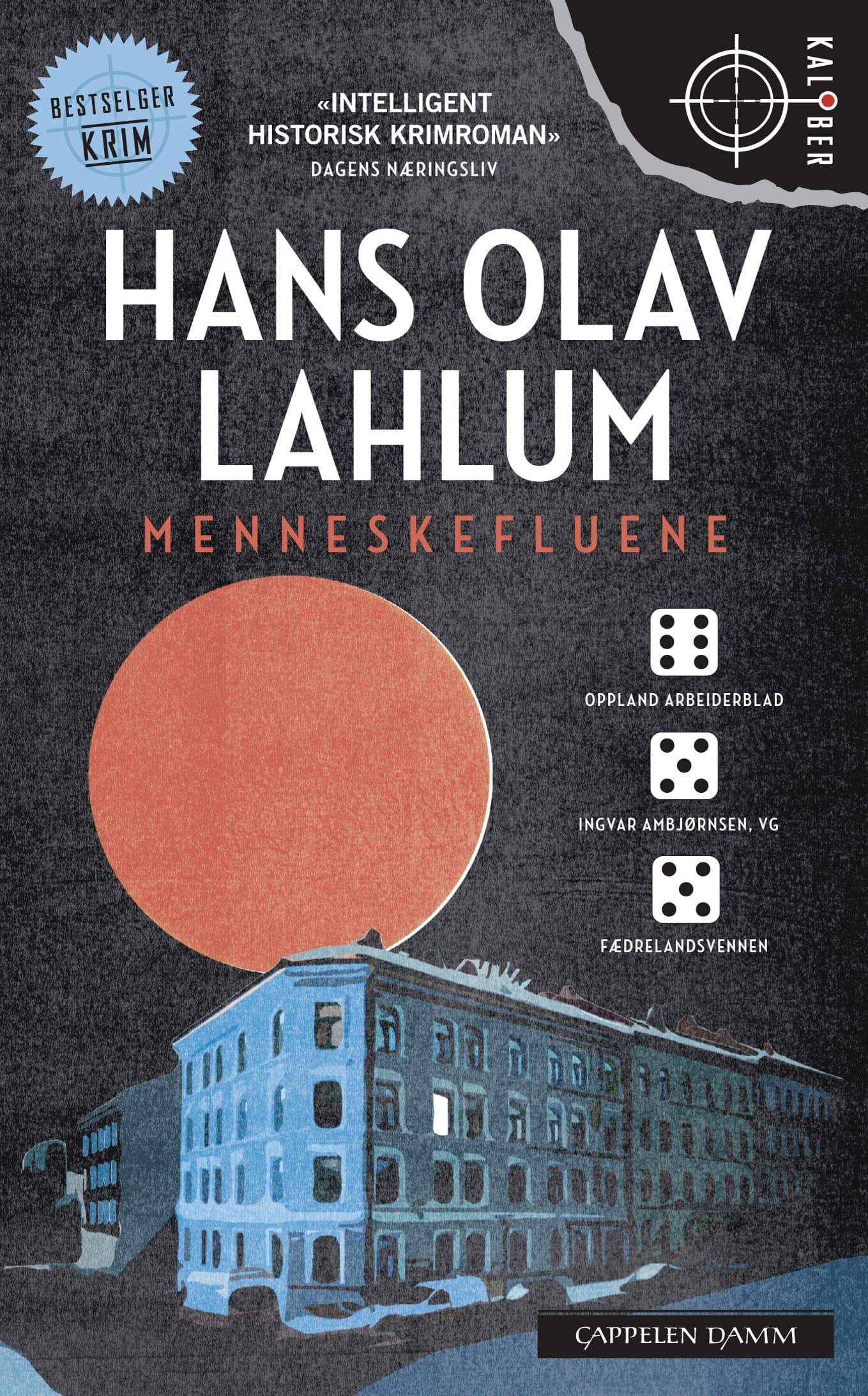 Omslag Menneskefluene av Hans Olav Lahlum (Heftet)