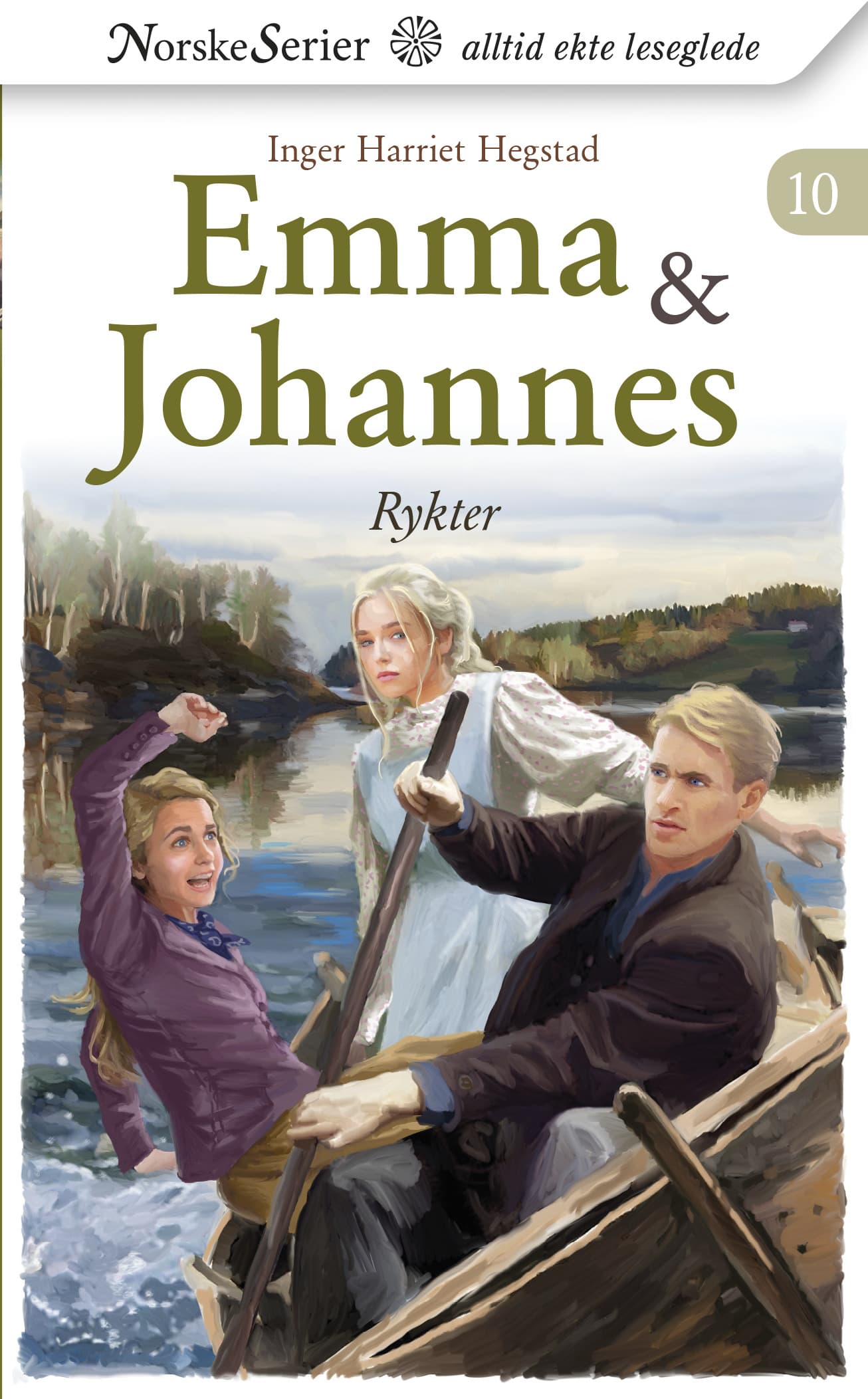 Omslag Rykter av Inger Harriet Hegstad (Ebok)