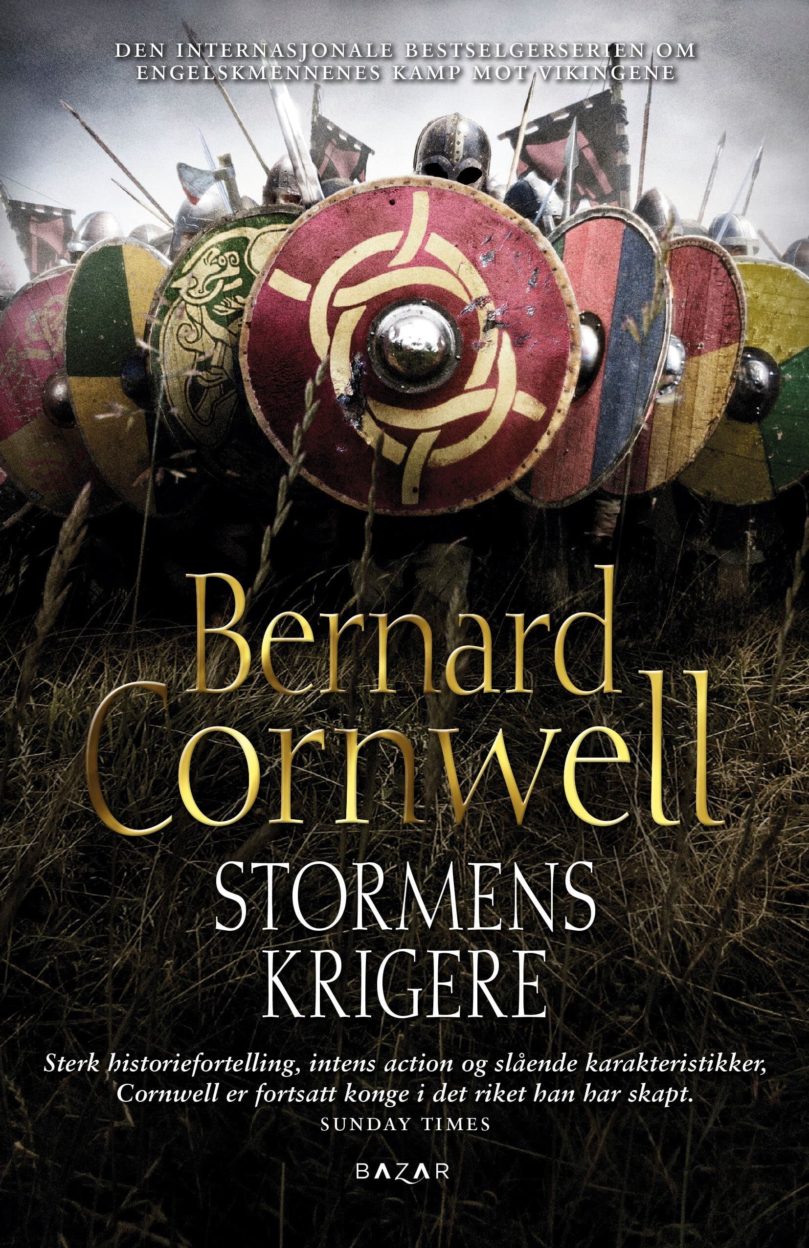 Omslag Stormens krigere av Bernard Cornwell (Ebok)