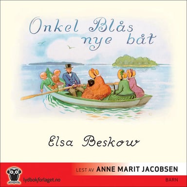 Omslag av "Onkel Blås nye båt"