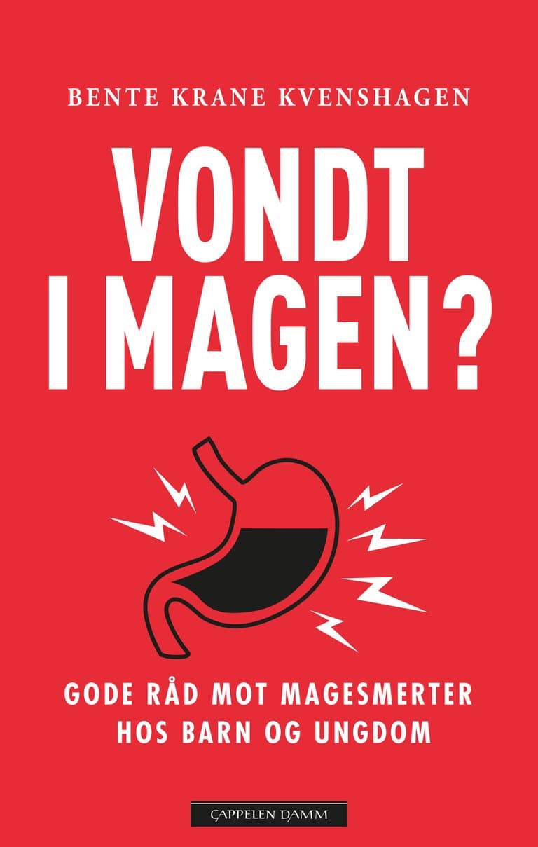 Omslag Vondt i magen? av Bente Krane Kvenshagen (Innbundet)