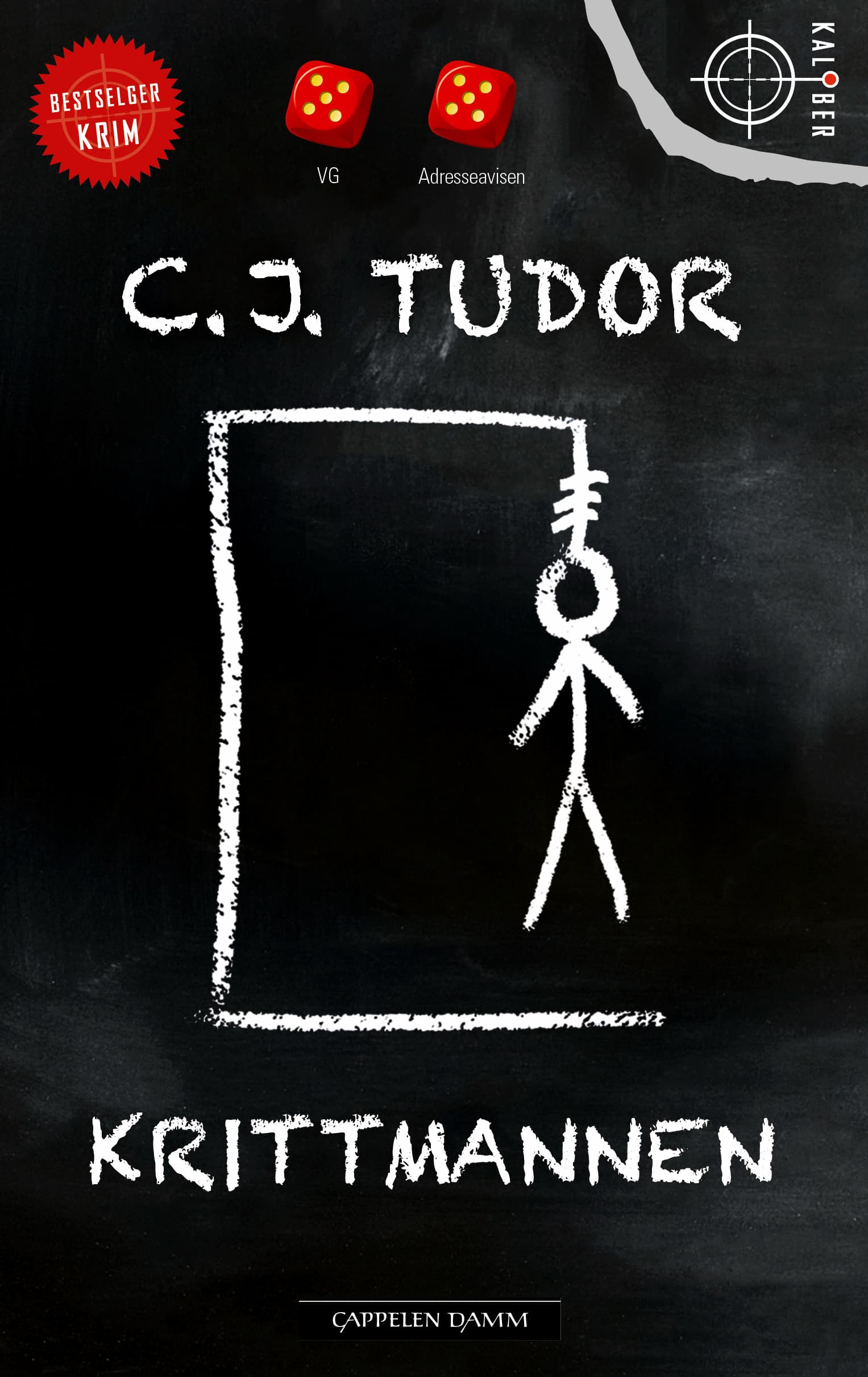 Omslag Krittmannen av C.J. Tudor (Ebok)