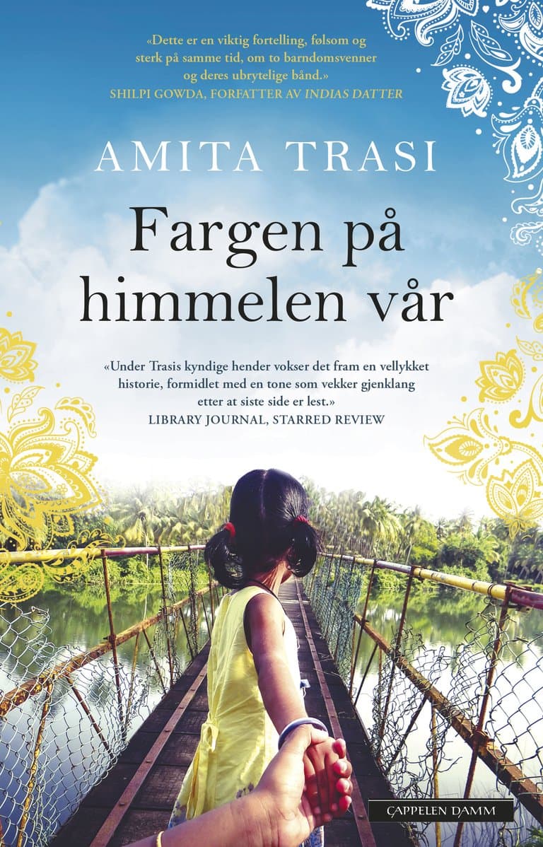 Omslag Fargen på himmelen vår av Amita Trasi (Ebok)