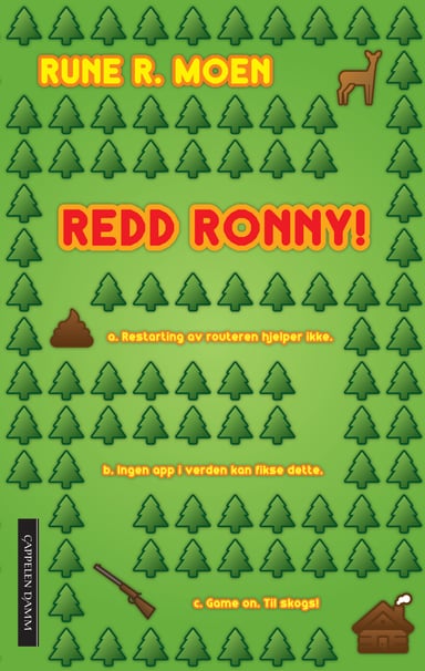 Omslag av "Redd Ronny!"