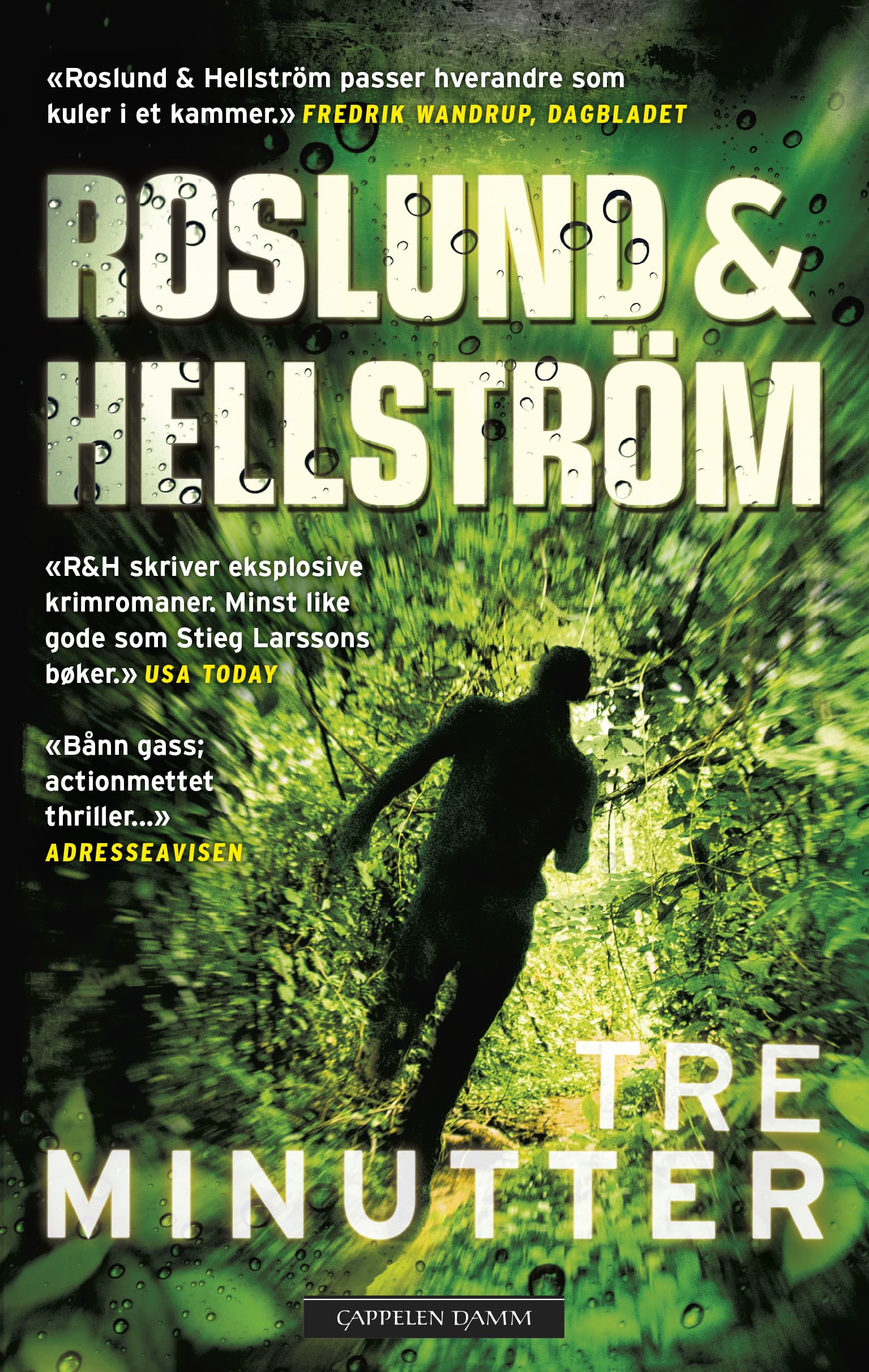 Omslag Tre minutter av Roslund & Hellström (Heftet)
