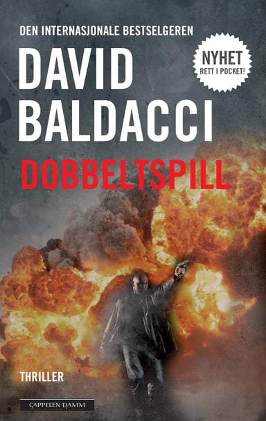 Omslag av "Dobbeltspill"