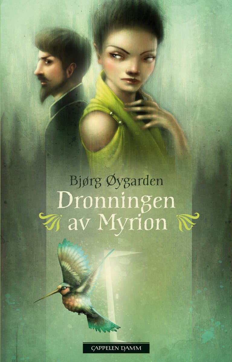Omslag Dronningen av Myrion av Bjørg Øygarden (Ebok)