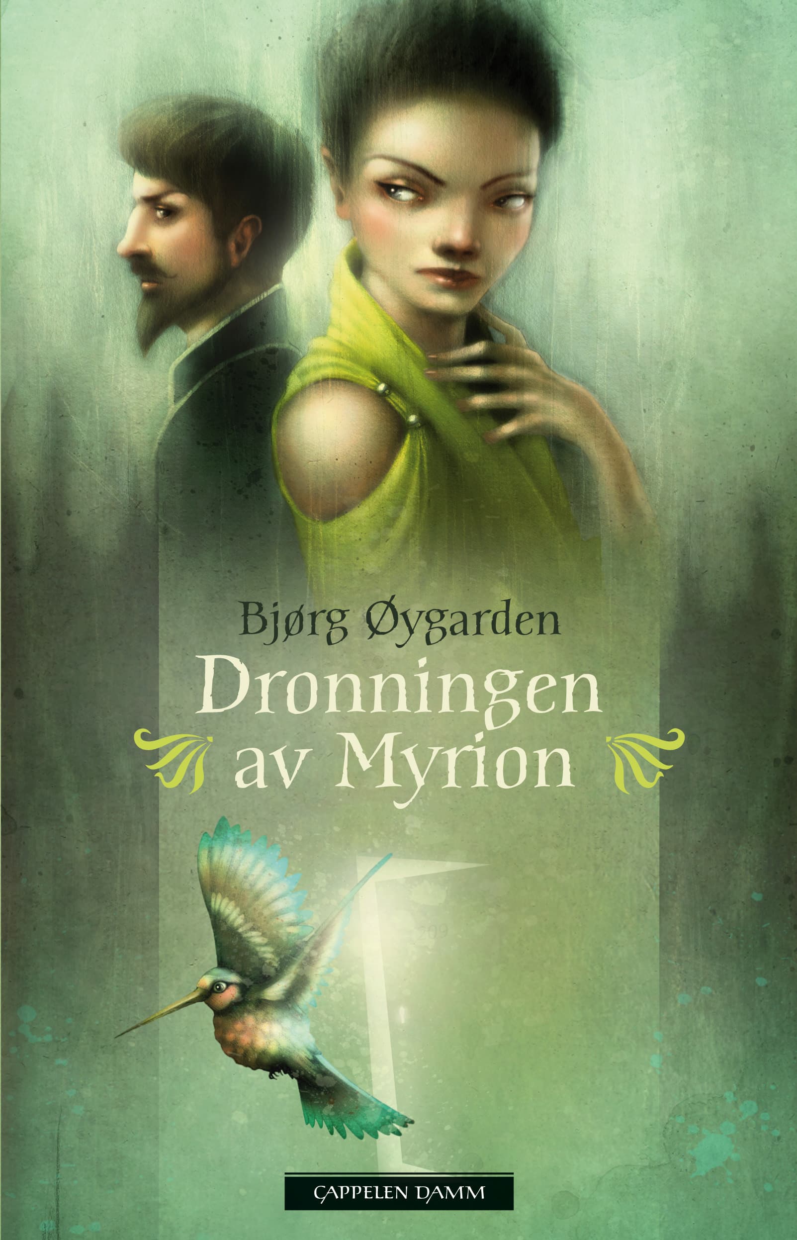 Omslag Dronningen av Myrion av Bjørg Øygarden (Ebok)