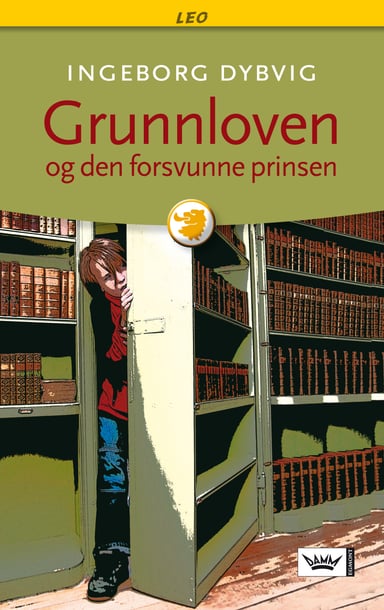 Omslag av "Grunnloven og den forsvunne prinsen"