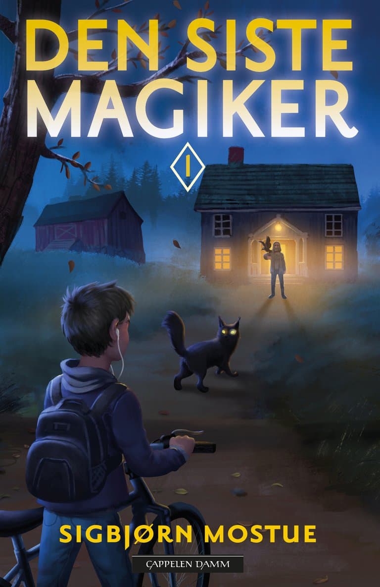 Omslag Den siste magiker av Sigbjørn Mostue (Ebok)