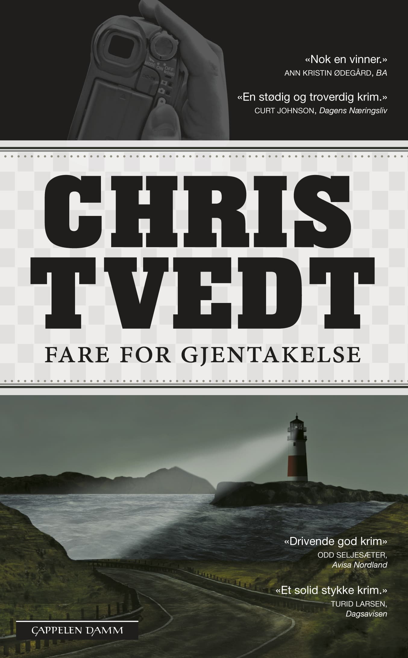 Omslag Fare for gjentakelse av Chris Tvedt (Ebok)