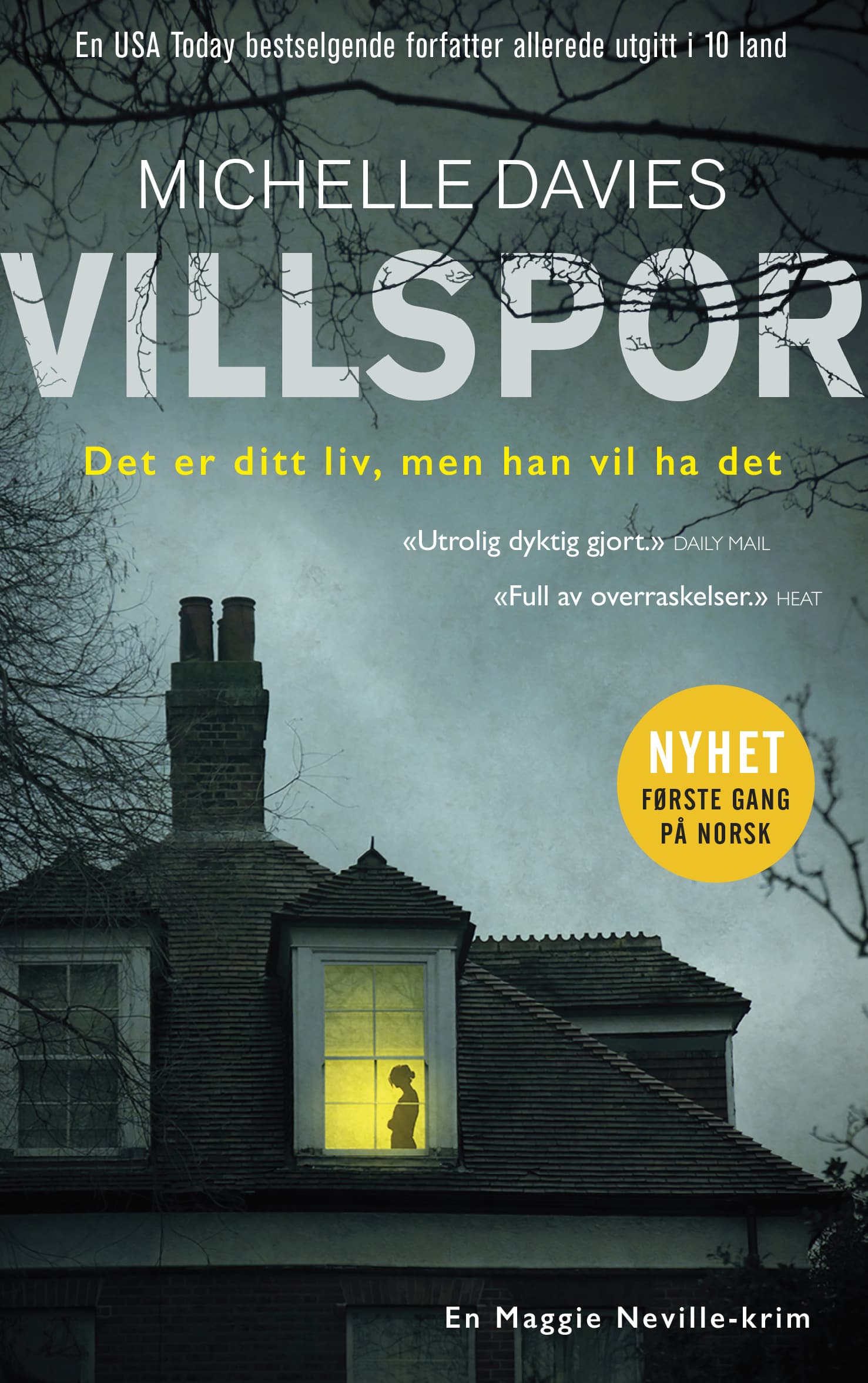 Omslag Villspor av Michelle Davies (Ebok)