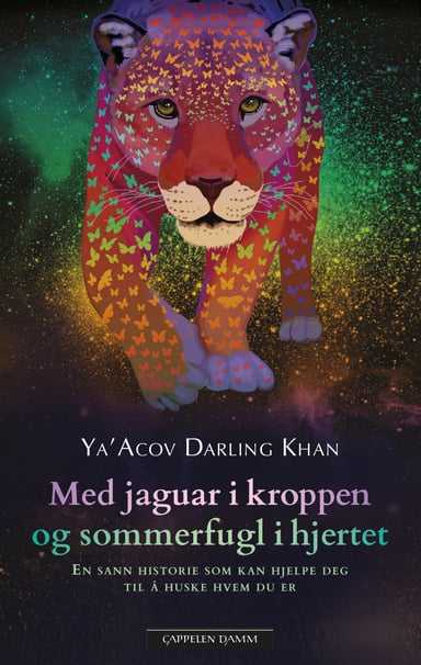 Omslag av "Med jaguar i kroppen og sommerfugl i hjertet"