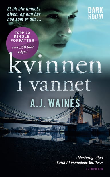 Omslag av "Kvinnen i vannet"