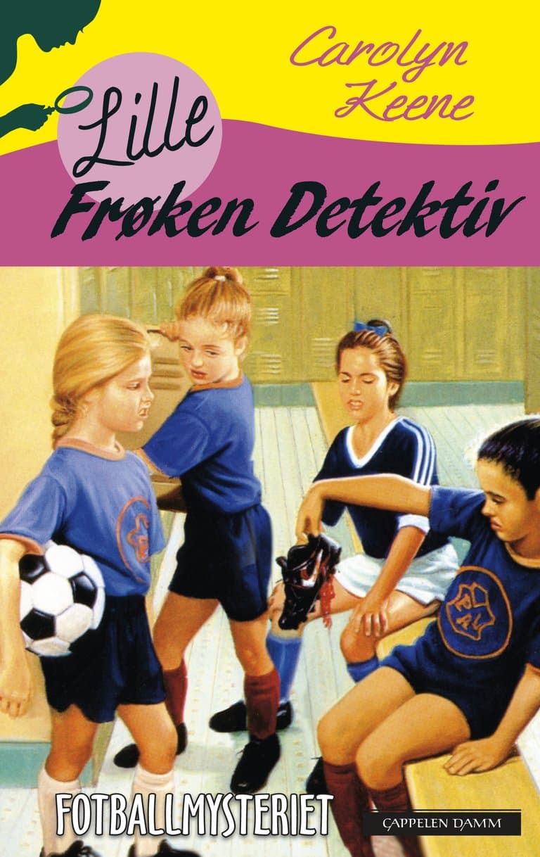 Omslag Lille Frøken Detektiv 5: Fotballmysteriet av Carolyn Keene (Innbundet)