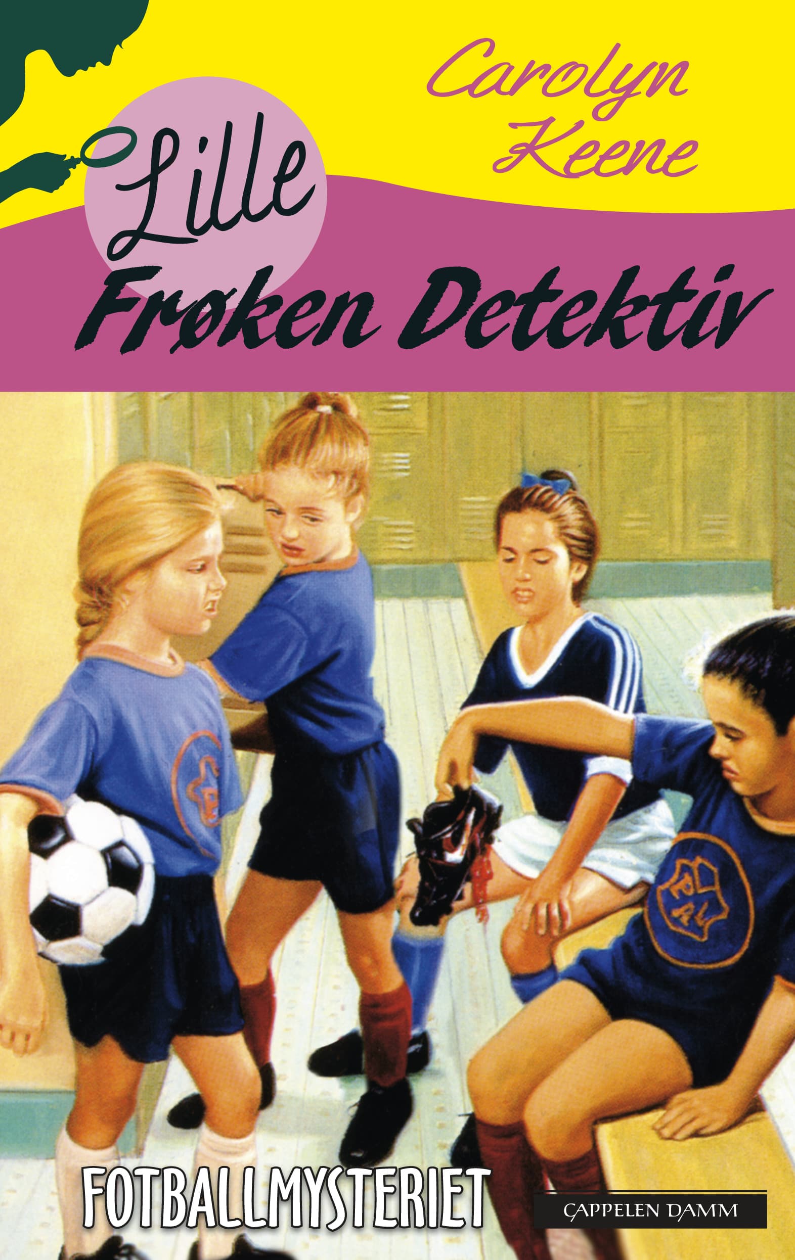 Omslag Lille Frøken Detektiv 5: Fotballmysteriet av Carolyn Keene (Innbundet)