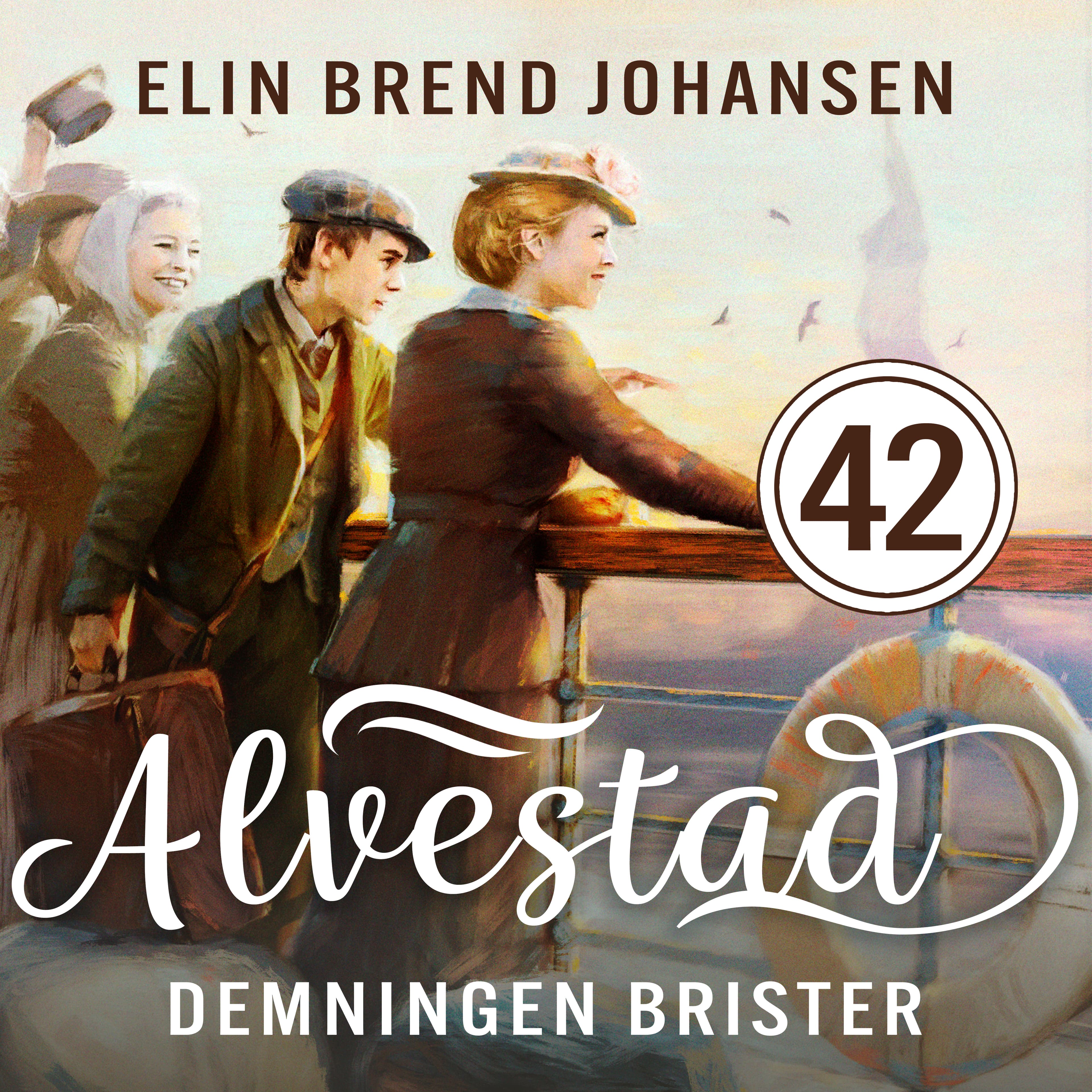 Omslag Demningen brister av Elin Brend Johansen (Lydbok)