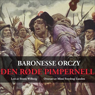 Omslag av "Den røde pimpernell"