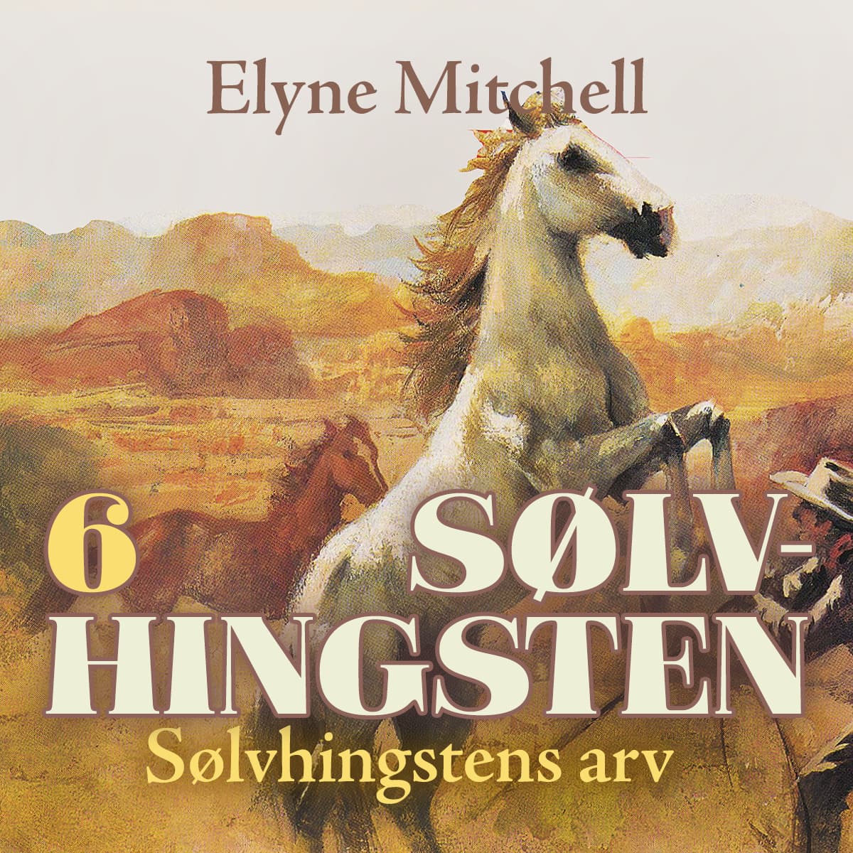 Omslag Sølvhingstens arv av Elyne Mitchell (Lydbok)