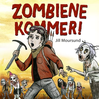 Omslag av "Zombiene kommer!"