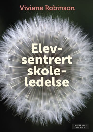 Omslag av "Elevsentrert skoleledelse"
