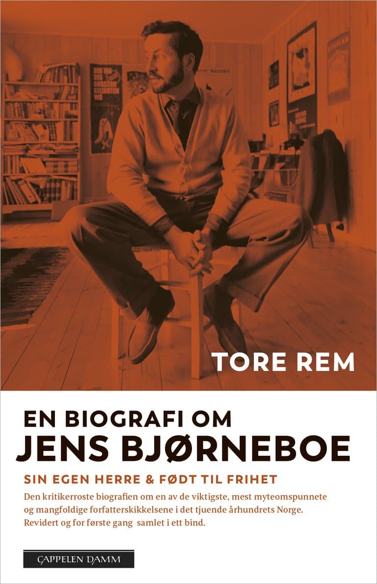 Omslag En biografi om Jens Bjørneboe av Tore Rem (Ebok)