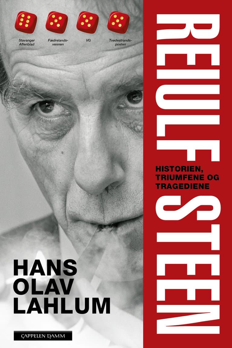Omslag Reiulf Steen av Hans Olav Lahlum (Innbundet)