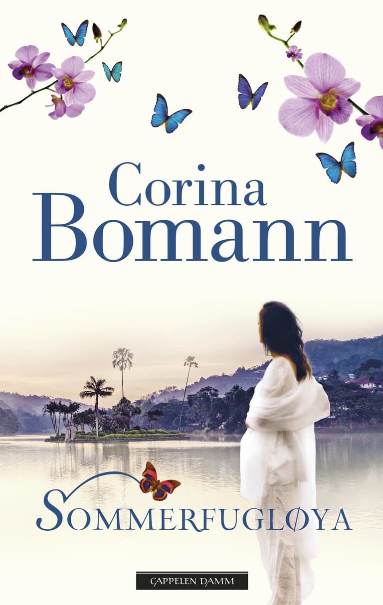 Omslag Sommerfugløya av Corina Bomann (Ebok)
