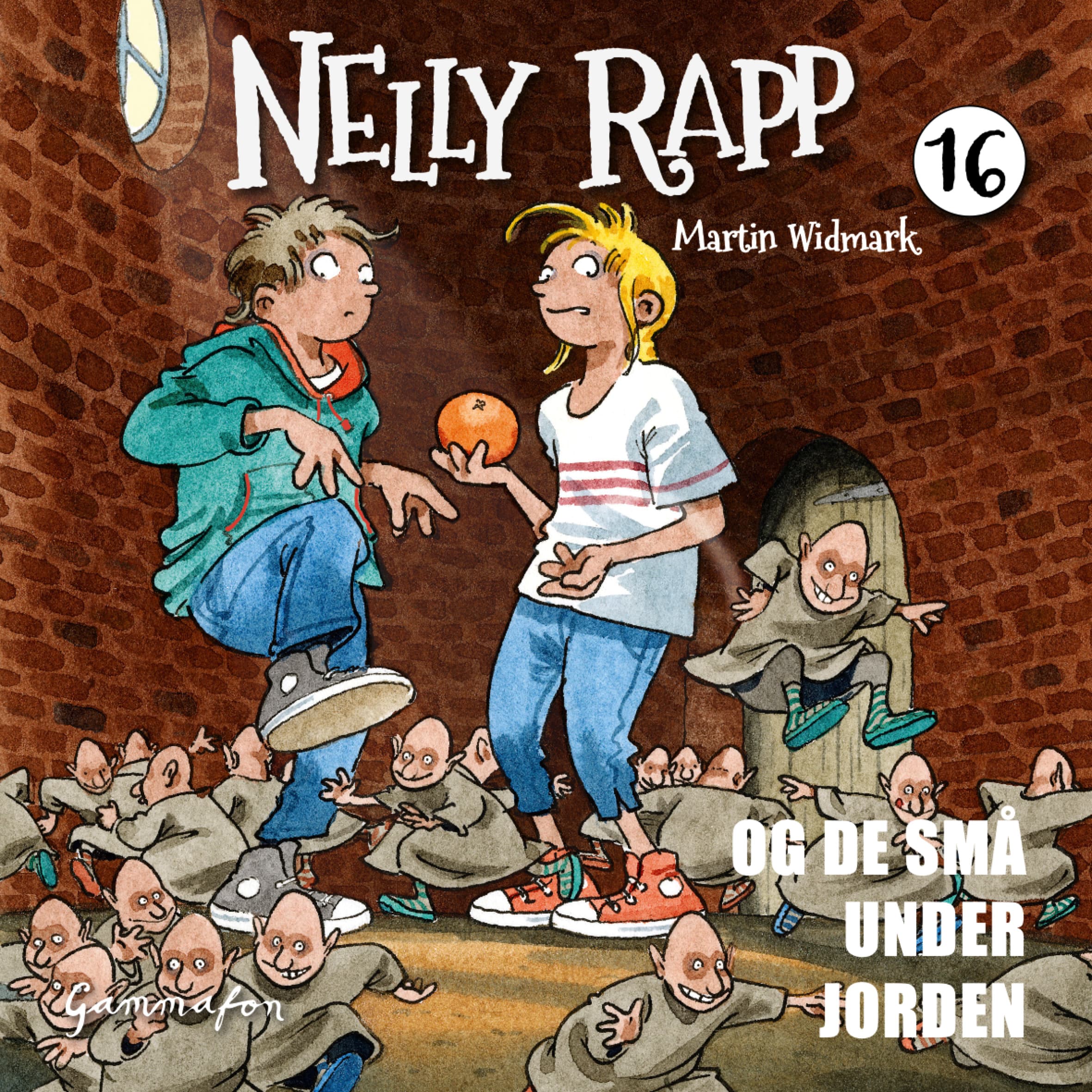 Omslag Nelly Rapp - De små under jorden av Martin Widmark (Lydbok)