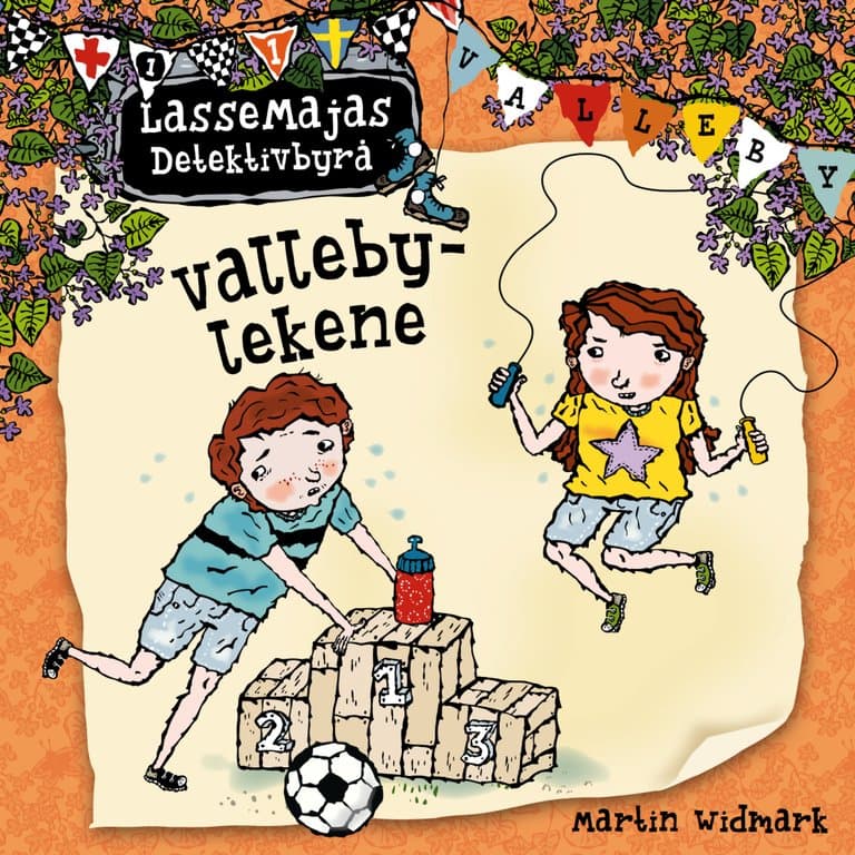 Omslag LasseMaja - Vallebylekene av Martin Widmark (Lydbok)