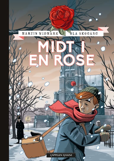 Omslag av "Midt i en rose"