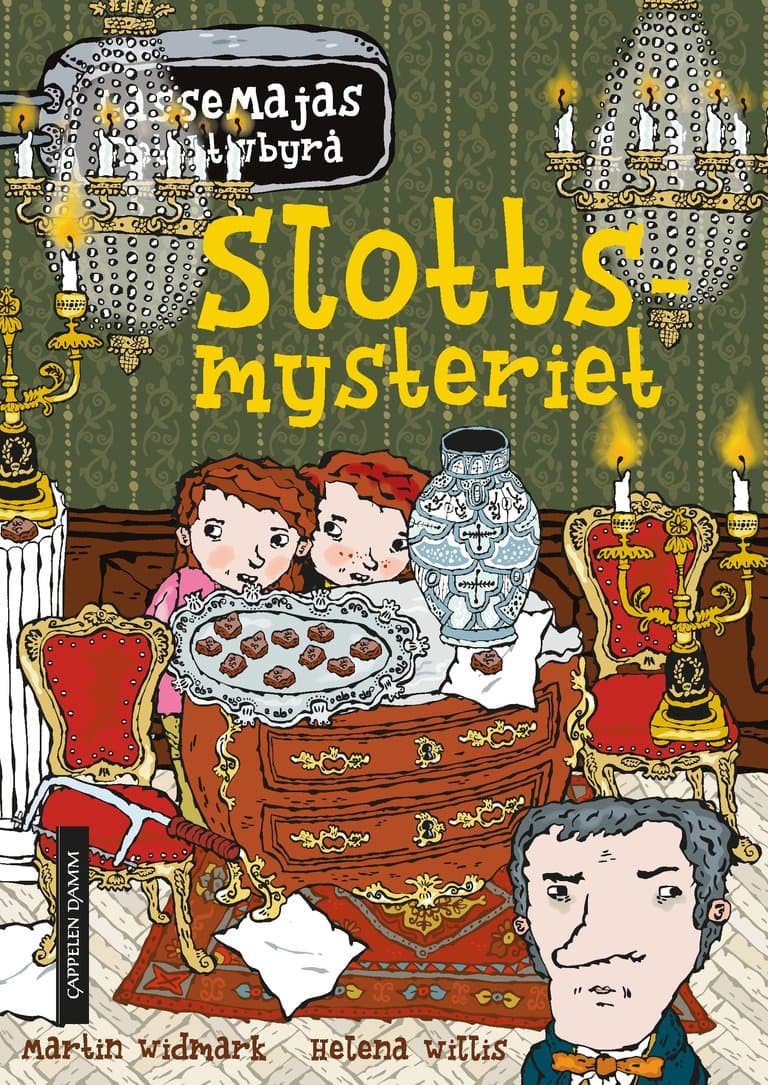 Omslag LasseMaja - Slottsmysteriet av Martin Widmark (Innbundet)
