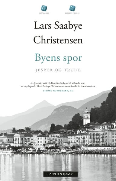 Omslag av "Byens spor - Jesper og Trude"