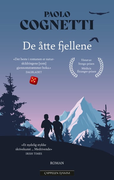 Omslag av "De åtte fjellene"