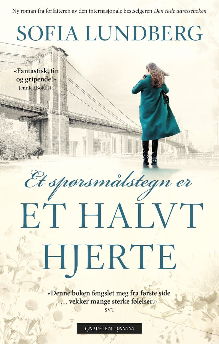 Omslag Et spørsmålstegn er et halvt hjerte av Sofia Lundberg (Heftet)