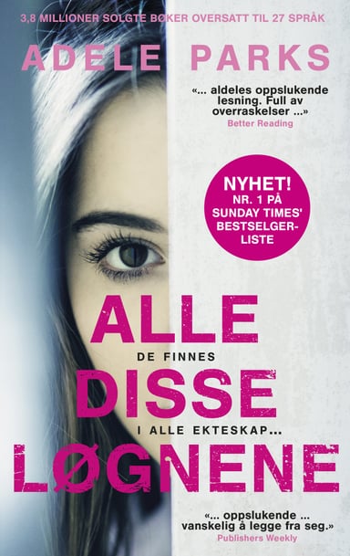 Omslag av "Alle disse løgnene"