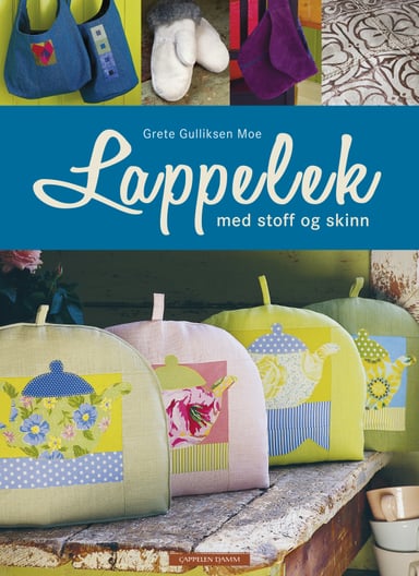 Omslag av "Lappelek med stoff og skinn"
