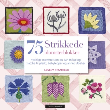 Omslag av "75 strikkede blomsterblokker"